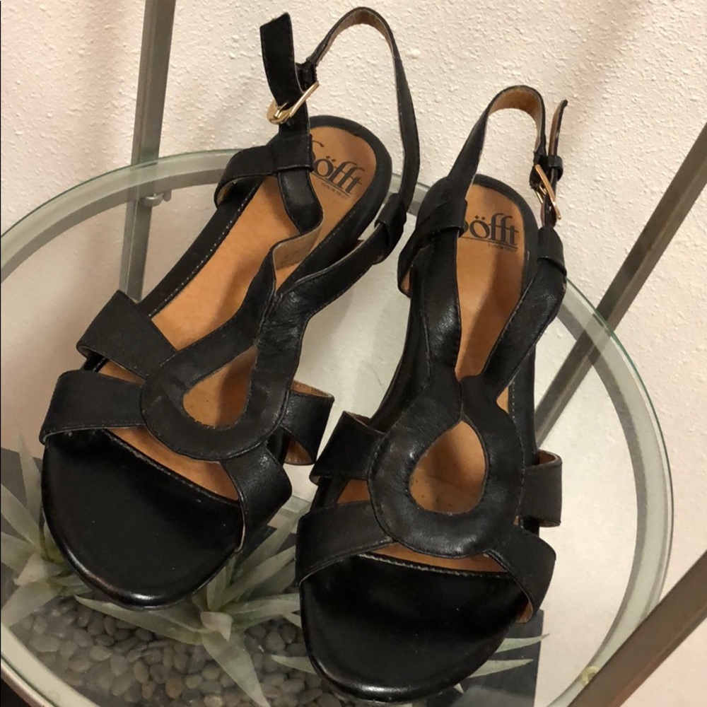 Sofft black shoes